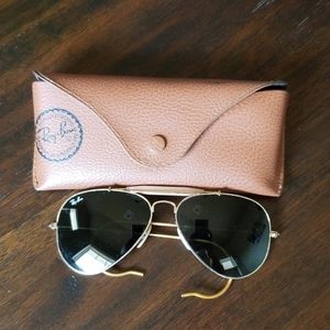 Authentic RayBan Outdoorsmen Wrap-around Aviators